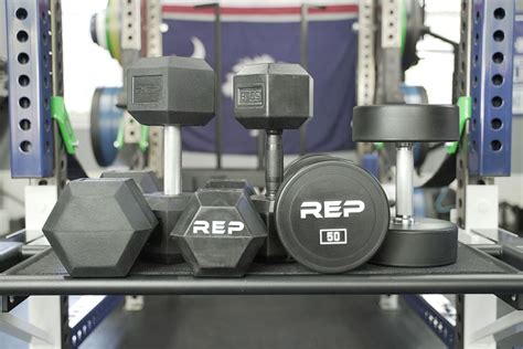 2 long for all weight sizes, but the diameter is thicker (34mm) for weights above 17. . Rep fitness dumbbells